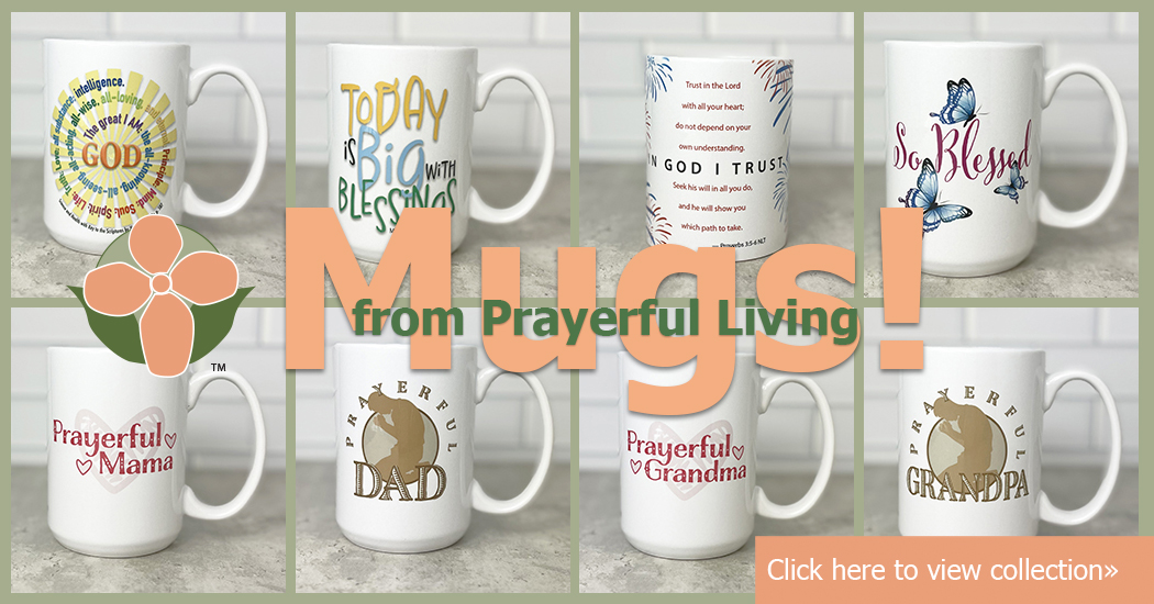 Mugs from the Prayerful Living Shop